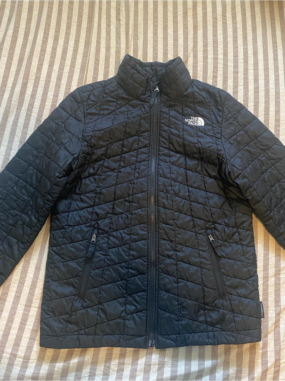 The North Face Kids Black Quilted Puffer Jacket
